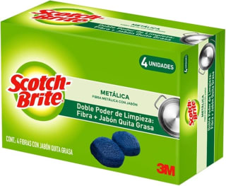 Fibra metálica Scotch-Brite por $23 | Oferta Amazon