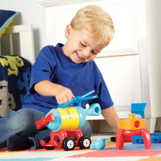 Learning Resources 1-2-3 Build It! Rocket-Train-Helicopter (2+) voor €16,39 bij Bol