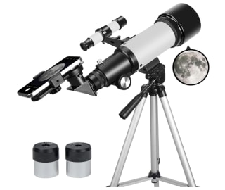 EACONN telescopio refractor de viaje 70 mm con trípode por 44,99€