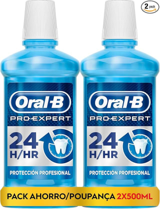 4 botes Oral-B Pro-Expert Protección Profesional total 2 litros por 7,76€