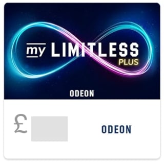 ODEON myLIMITLESS Plus Annual E-Voucher – £150