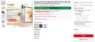Celular Cubot A40 256GB por $1,650 | AliExpress