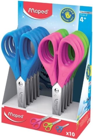 Maped Essentials - Tijera 13 cm (pack de 10) por 1,40€ en Amazon