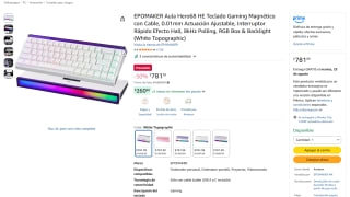 Teclado Epomaker Aula Hero68 HE por $782 en Amazon