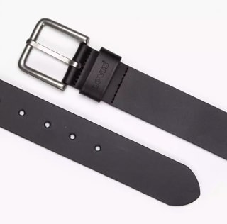 Levi's Cinturón Hebilla Cuadrada Piel Negro por 19,50€