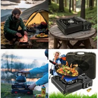 Cocina portátil de gas butano por 10,74€ en AliExpress