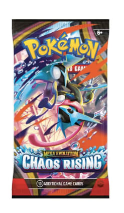 POKEMON (UE) ME04 Chaos Rising Booster Pack voor €7,99 bij de Mediamarkt