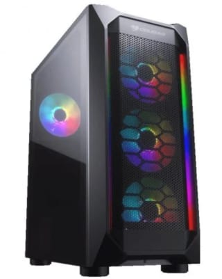 Torre PC Cougar MX410 Mesh-G RGB Cristal Templado USB 3.1 por 42.15€