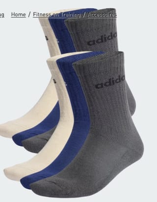 Adidas Linear Sokken €10,80