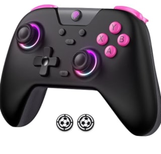 EasySMX X05 Mando PC Inalambrico con RGB Luz por 21,37€