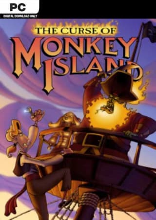The Curse of Monkey Island (PC/Steam) – £0.79