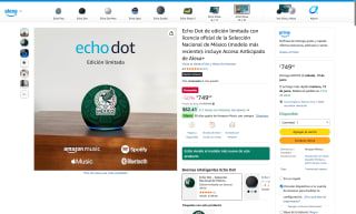 Echo Dot edición México por $749 | Oferta Amazon