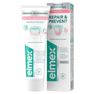 2 xElmex Sensitive Professional Repair & Prevent Tandpasta voor €7,69 bij Kruidvat