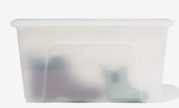 1+1 gratis op alle opbergboxen bij de Hema