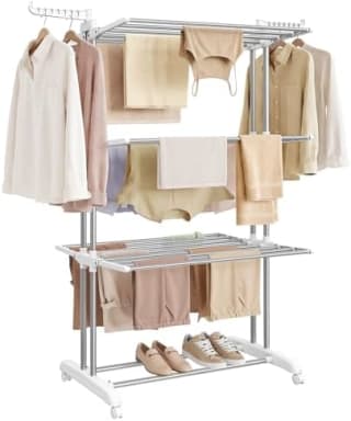 SONGMICS Etendoir Linge 4 niveaux pour 23,99€ chez Amazon