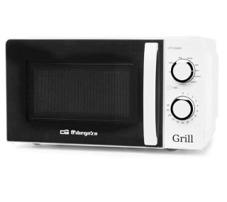 Microondas con Grill Orbegozo MIG2130 Blanco 20L por 55,95€