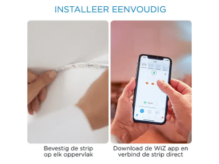 WIZ Lichtstrip Starterset 2 M voor €30 bij MediaMarkt