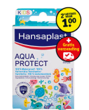 Alle Hansaplast wondverzorging 2de voor €1 bij Kruidvat