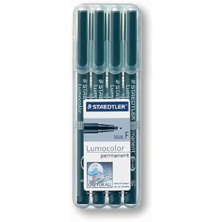 STAEDTLER Lumocolor 31 (pack 4) por solo 6,82€