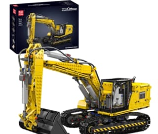 Mould King rupsbandgraafmachine met afstandsbediening voor €66,61 bij Aliexpress