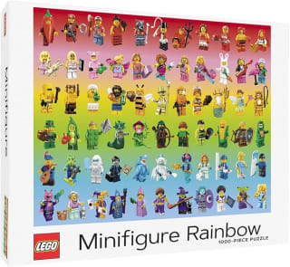 LEGO Minifigure Rainbow 1000-Piece Puzzle – £7.49