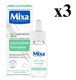 3xMixa Sérum Anti-impurezas con Ácido Salicílico, Escualano y Niacinamida 30ml 20.97€