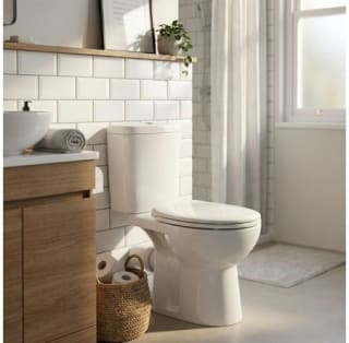 Toilet To Go - Close Coupled Toilet Pack with 6 Litre Dual Flush (Free Click and Col