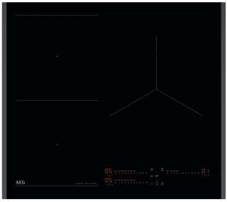 AEG Placa de inducción Serie 8000 Sense Boil&Fry de 60 cm TI63IQ30FB por 380.21€