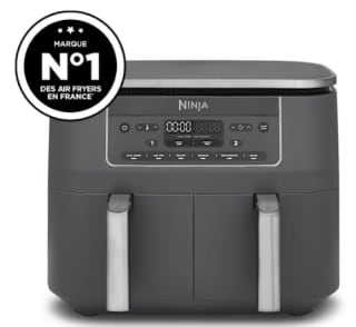 Friteuse à air Ninja double compartiment XL à 129,99€