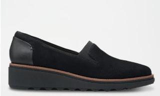 Mocasines de nobuk de cuña Sharon Clarks para Mujer por 20.9€
