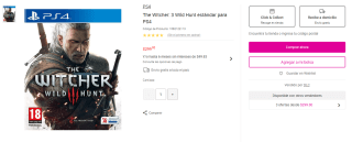 The Witcher 3 Wild Hunt PS4 por $299 | Liverpool