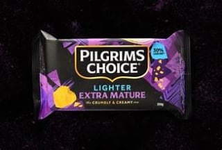 Pilgrims Extra Mature Lighter Cheddar 350g for 77p In-Store