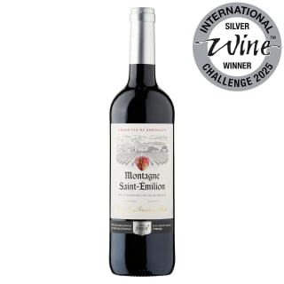 Tesco Finest Montagne St Emilion Red Wine 75cl - Clubcard Price (Buy 3 for £18 Clubca