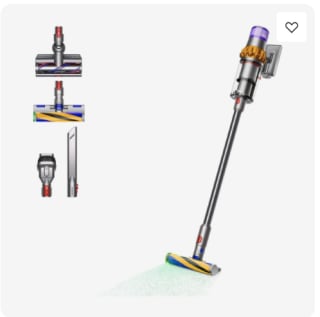 Dyson V15 Detect Absolute 2023 Geel voor €548,99 bij Joybuy