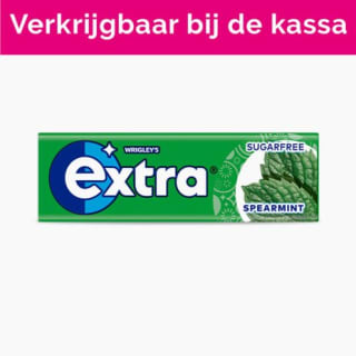 Extra kauwgom voor €0,50 bij Scoupy