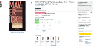 Paleta Revlon Professional Colorstay Looks Book 930 por $126 | Oferta Amazon