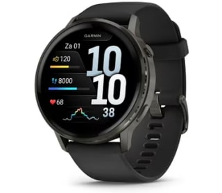 Garmin Venu 4 45mm Zwart (Zwarte Siliconenband) voor €499 bij Paradigit