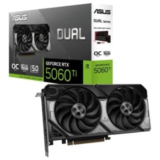 Tarjeta Gráfica ASUS DUAL GeForce RTX 5060 Ti OC Edition 16GB GDDR7 por 429,90€