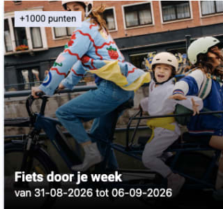 Fiets door je week: 1.000 extra punten en kans op €50 giftcard bij Decathlon
