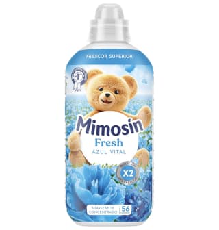 Mimosín suavizante concentrado Azul Vital 56 lavados por 2.49€