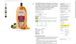 Shampoo TÍO NACHO 950ml por $114 | Oferta Amazon