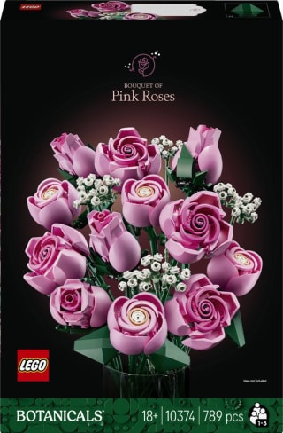 LEGO Botanicals Roze Rozenboeket voor €36 bij Bol