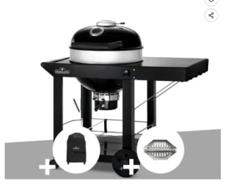 Barbecue à charbon Kettle Pro 57 cm sur chariot à 684€