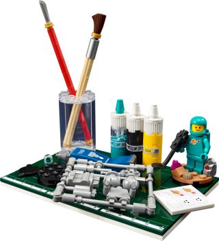 Gratis LEGO Ideas 40889 Build, Paint & Play bij Lego