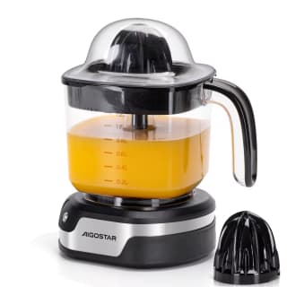 Exprimidor de naranjas eléctrico AIGOSTAR acero inoxidable 1,2 L por 12,21€