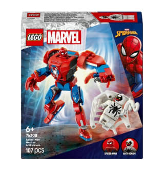 Lego Armadura Robótica de Spiderman vs el Anti-Venom Marvel por 8.99€.