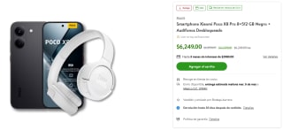 Xiaomi Poco X8 Pro 512GB + Audífonos JBL por $5,849 | Oferta Bodega Aurrera
