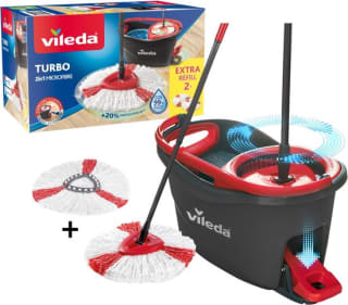 Vileda Turbo Systeem met 2 Navullingen voor €18,63 bij Bol