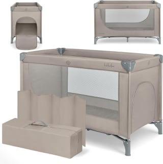 KikkaBoo Cuna de Viaje SO Gifted 2026 de 120x60 cm hasta 15 kg por 37.96€
