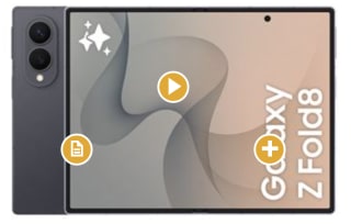 Smartphone Samsung Galaxy Z Fold8 7,6" 5G Double SIM 256 Go Gris Graphite à 1.799€